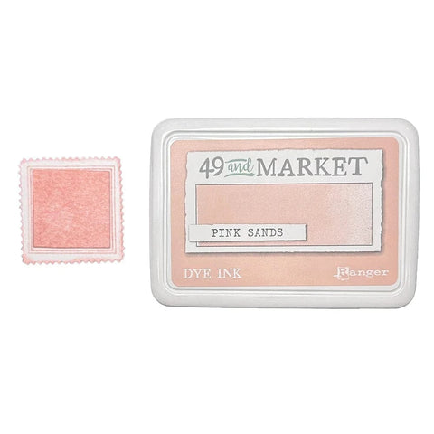 49 & Market Ink Pads 49 and Market Dye Ink Pads - Pink Sands - FMP92452