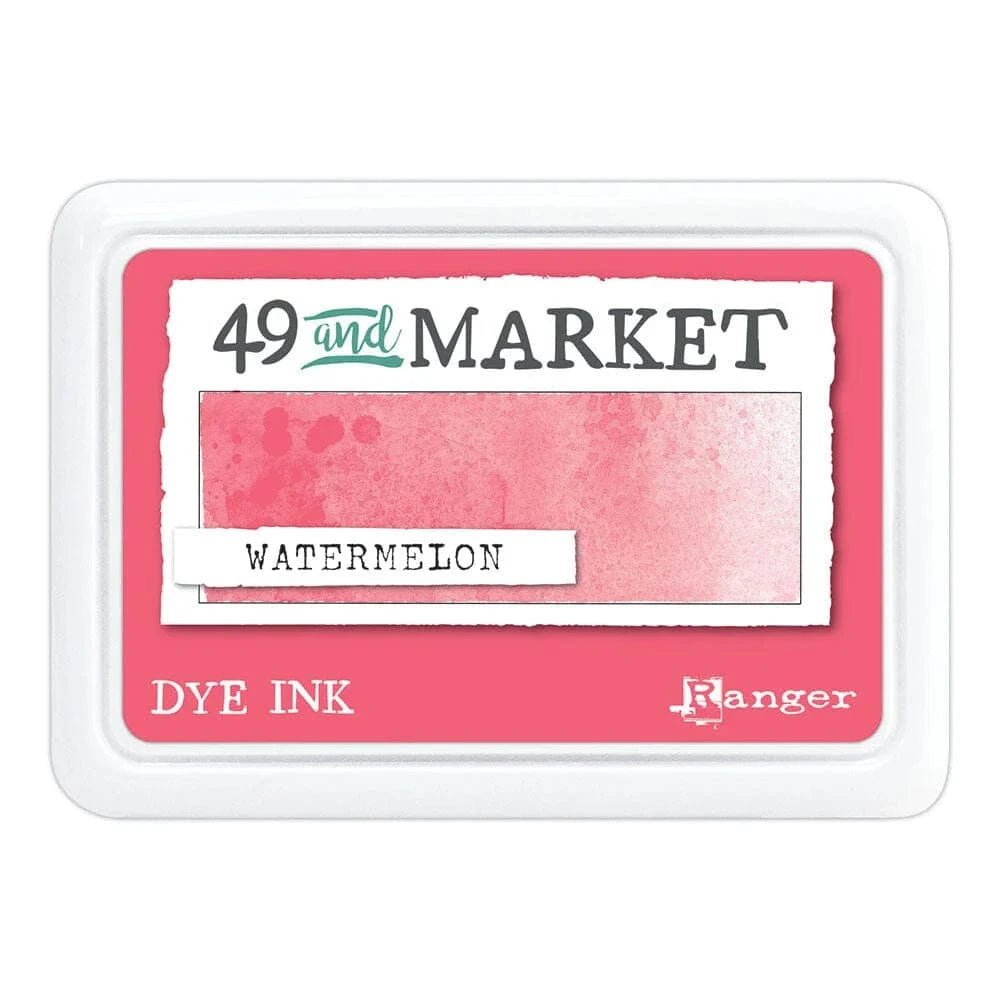 49 & Market Ink Pads 49 and Market Dye Ink Pads - Watermelon - FMP92506