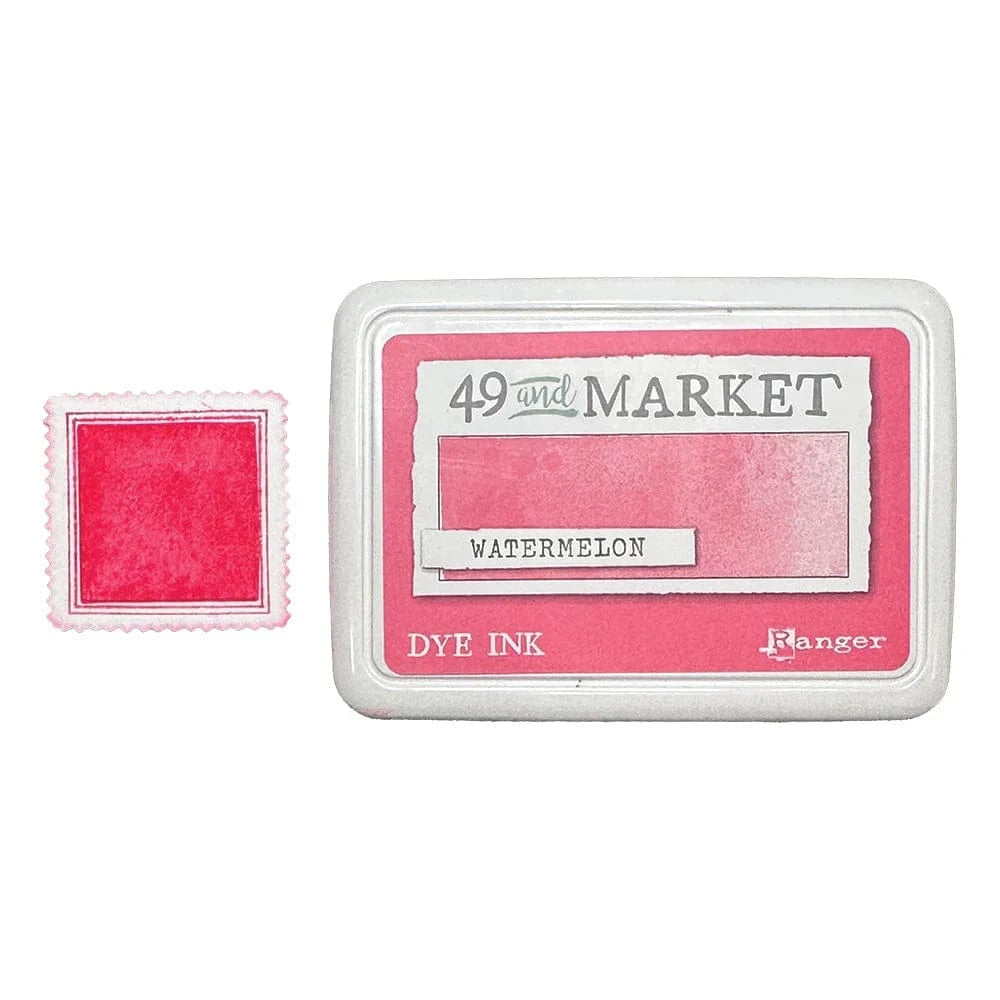 49 & Market Ink Pads 49 and Market Dye Ink Pads - Watermelon - FMP92506