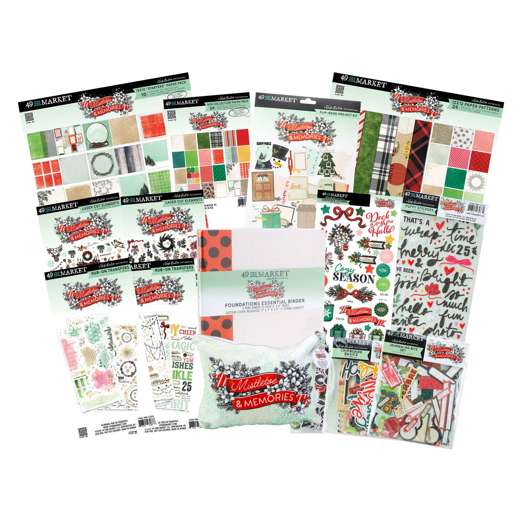 49 & Market Printed Papers 49 And Market – Mistletoe & Memories Full Papercraft Collection