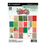 49 & Market Printed Papers 49 And Market Paper Pack 6"X8" Mistletoe And Memories - VBM-32499