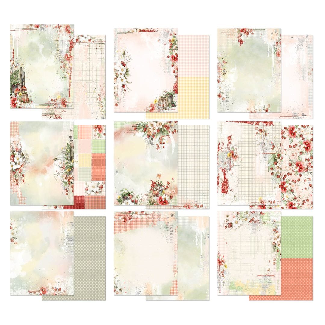 49 & Market Printed Papers 49 And Market Paper Pack 6"X8" Nature's Haven - JNH-33038