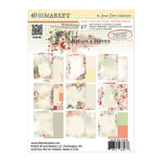 49 & Market Printed Papers 49 And Market Paper Pack 6"X8" Nature's Haven - JNH-33038