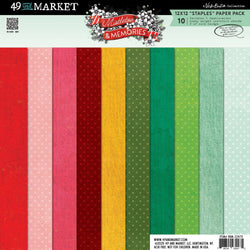 A Very Festive Fayre 12" X 12" Patterned Paper Pad Tonic Studios 5555e