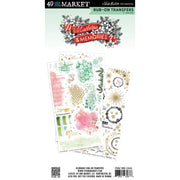 49 & Market Rub-on Transfers 49 And Market Rub-On Transfer Set Blendable, Mistletoe And Memories - VBM-32666