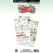 49 & Market Rub-on Transfers 49 And Market Rub-On Transfer Set Essential, Mistletoe And Memories - VBM-32659