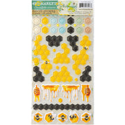 49 & Market Stickers 49 And Market Puffy Stickers, Botanical Buzz - DBB-32437