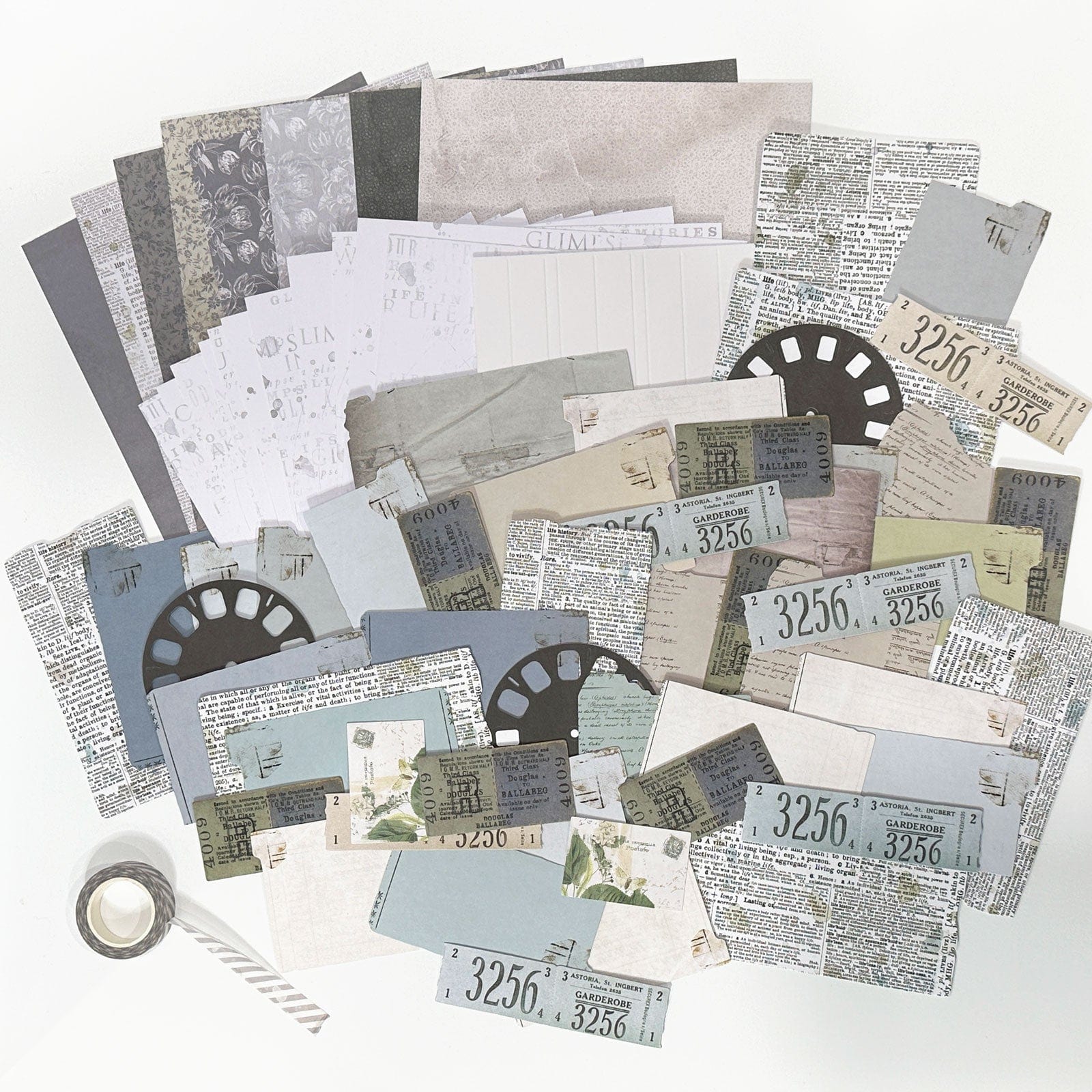 49 & Market Tonic Craft Kit 49 And Market - Vintage Artistry Moonlit Garden – Big Picture Album