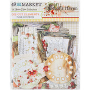 49 & Market Topper Sheets 49 And Market Die-Cuts Elements, Nature's Haven - JNH-33199