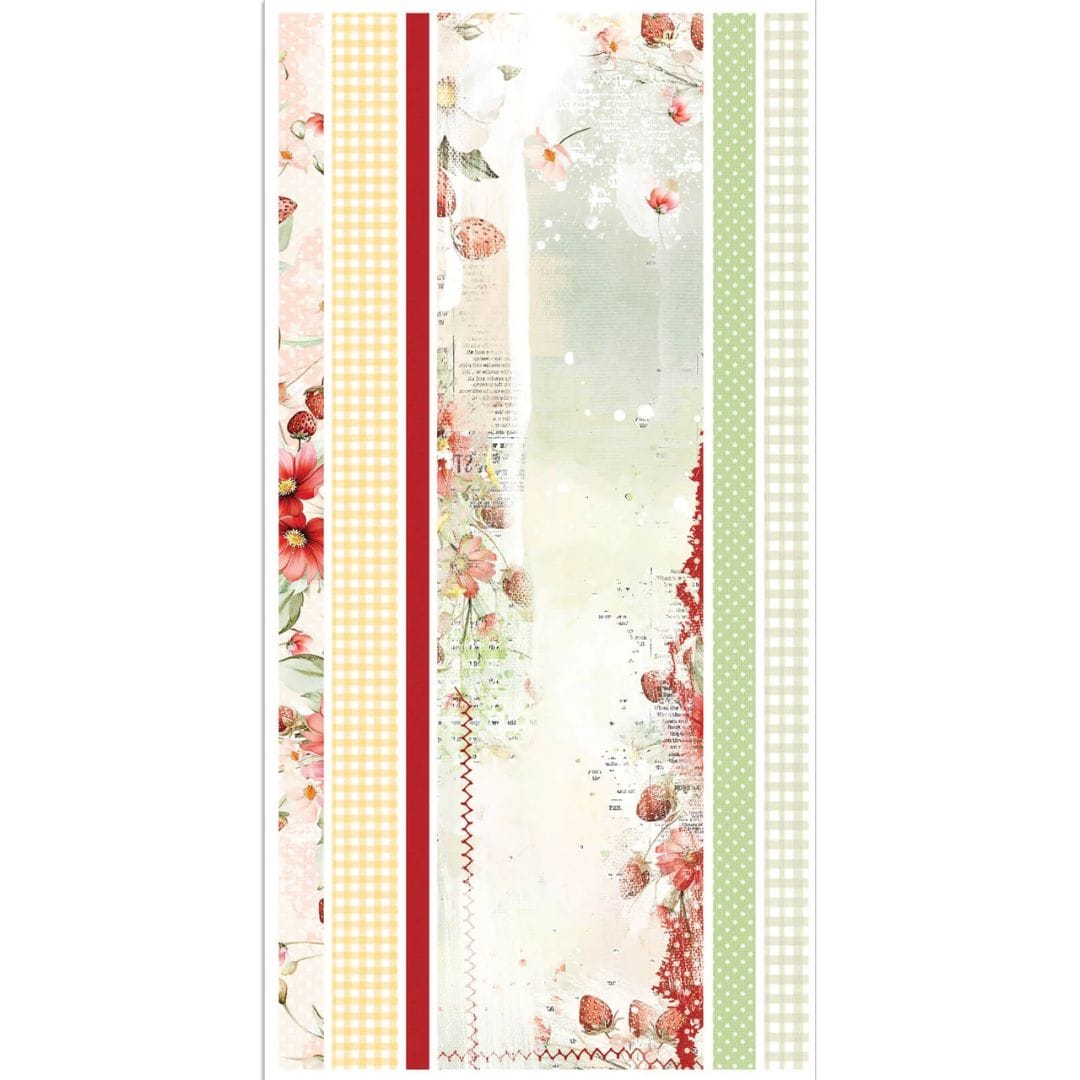 49 & Market Topper Sheets 49 And Market Fabric Tape Set, Nature's Haven - JNH-33205