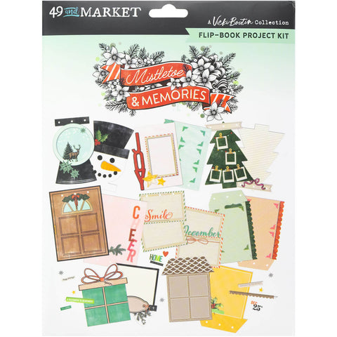 49 & Market Topper Sheets 49 And Market Flip Book Kit Mistletoe And Memories - VBM-32772