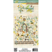 49 & Market Topper Sheets 49 And Market Laser Cut Element Set, Botanical Buzz - DBB-32390
