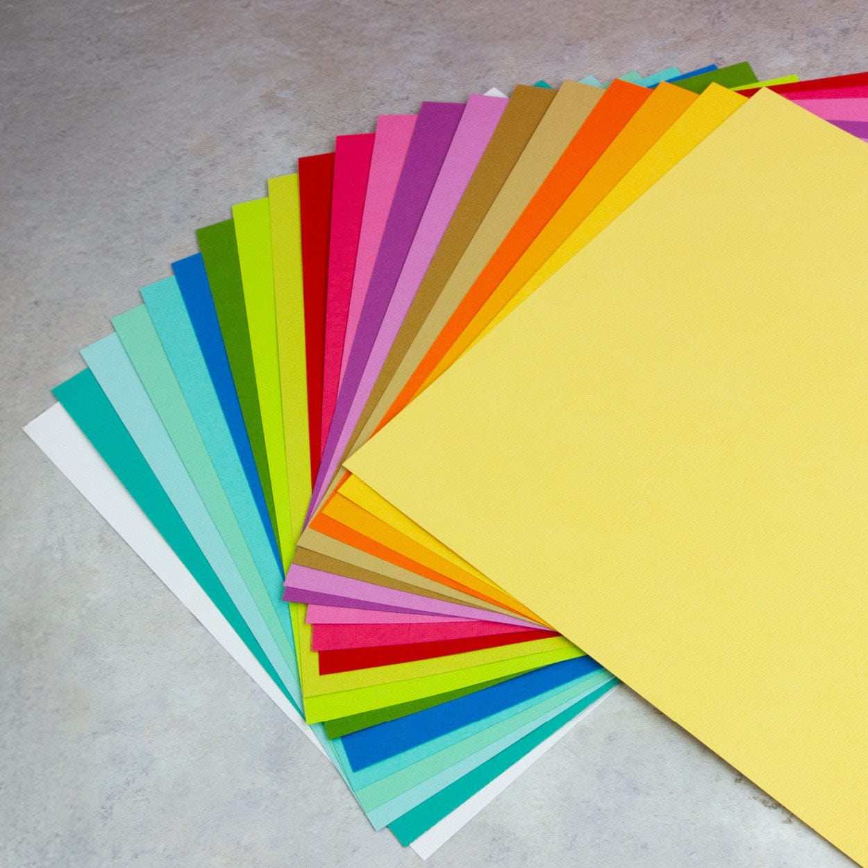 American Crafts Arts & Crafts American Crafts Tropical Colours 12" x 12" Cardstock - 60 Sheets