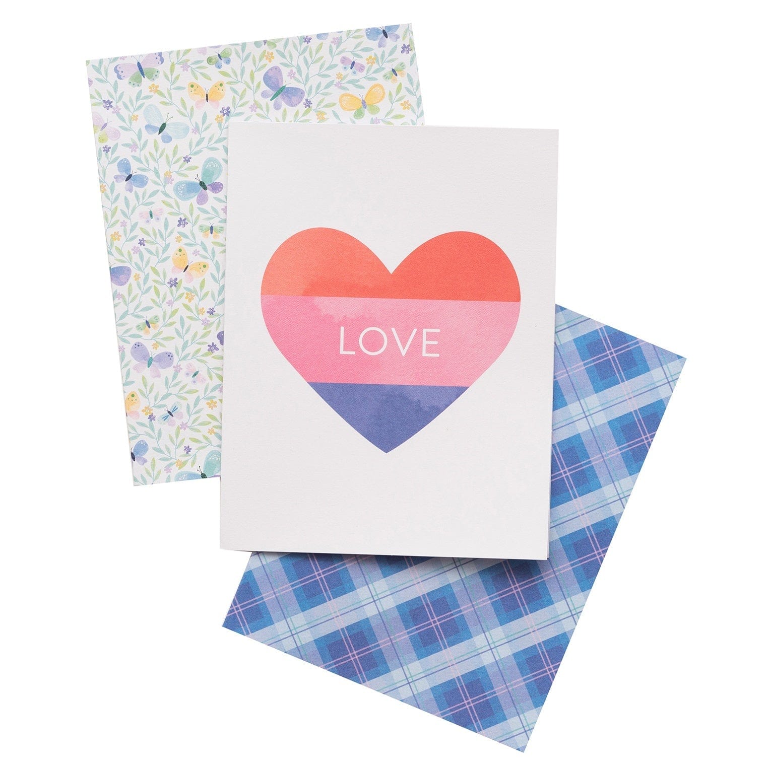 American Crafts Cards Pink Paislee A2 Cards with Envelopes - Paige Evans Bloom Street, 40 pack