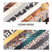 American Crafts Cardstock Cedar House Double-Sided 12x12" Paper Pad