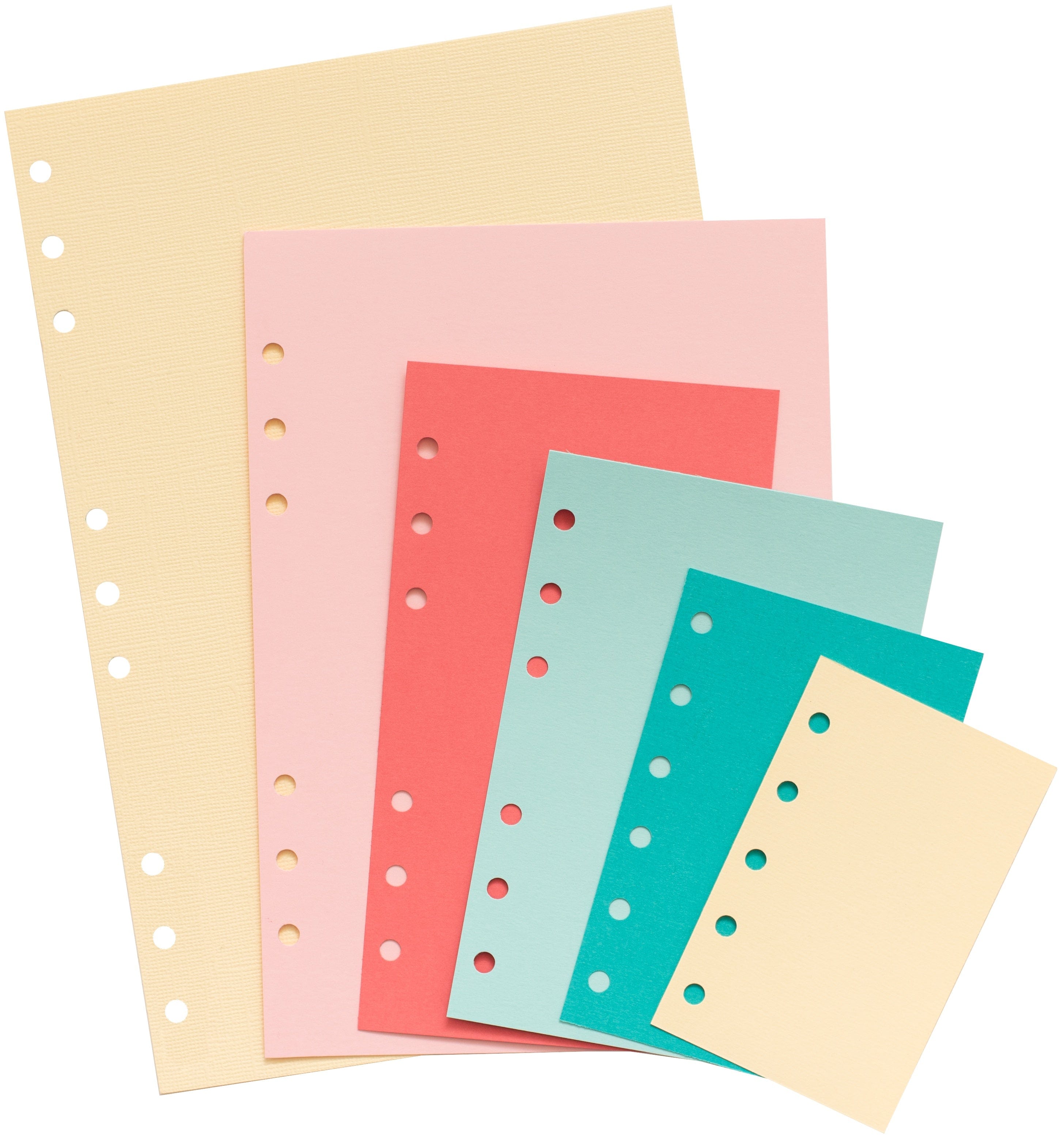 American Crafts Cutting Tools We R Makers 6 Hole Punch-Planner