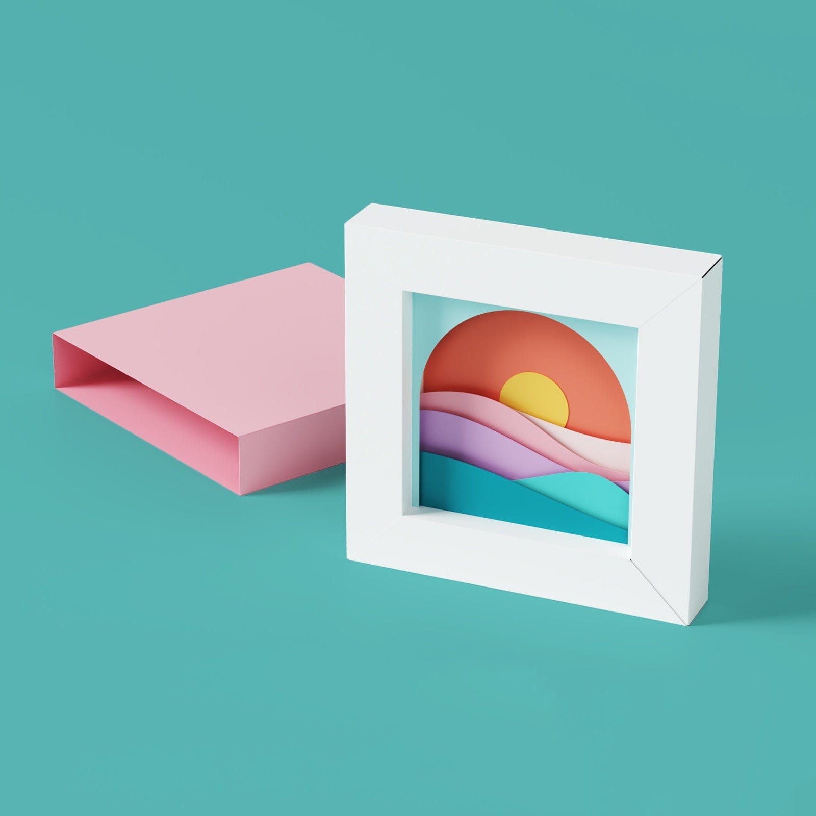 American Crafts Cutting Tools We R Makers Shadow Box Punch Board