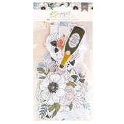 American Crafts Embellishments American Crafts A Perfect Match Ephemera Icon Set - 61 Piece