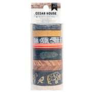 American Crafts Embellishments American Crafts Cedar House Washi Tape - 8 Pack