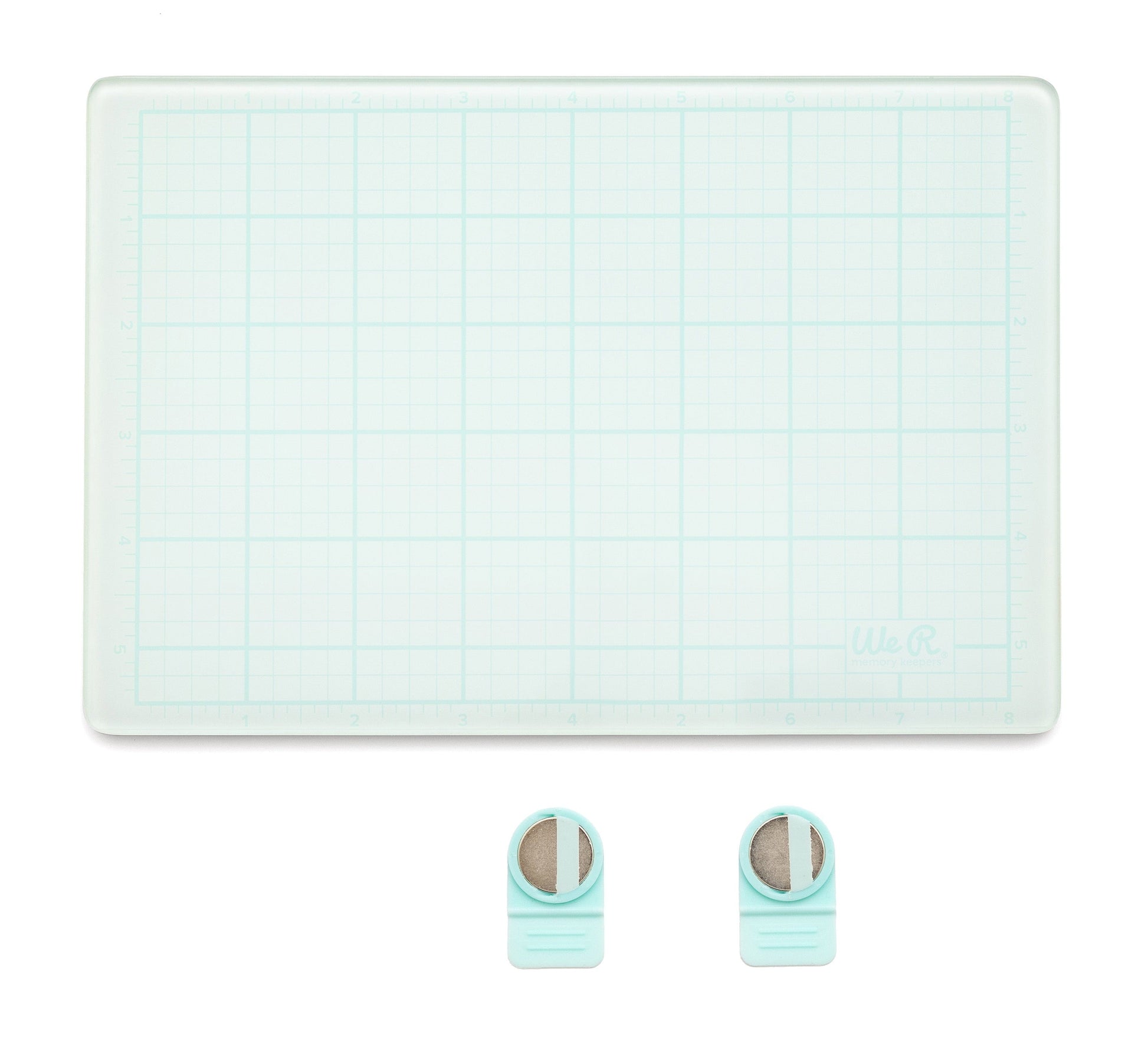 American Crafts Embossing / Tools / Accessories We R Makers Magnetic Glass Mat 9"X6" 3/Pkg
