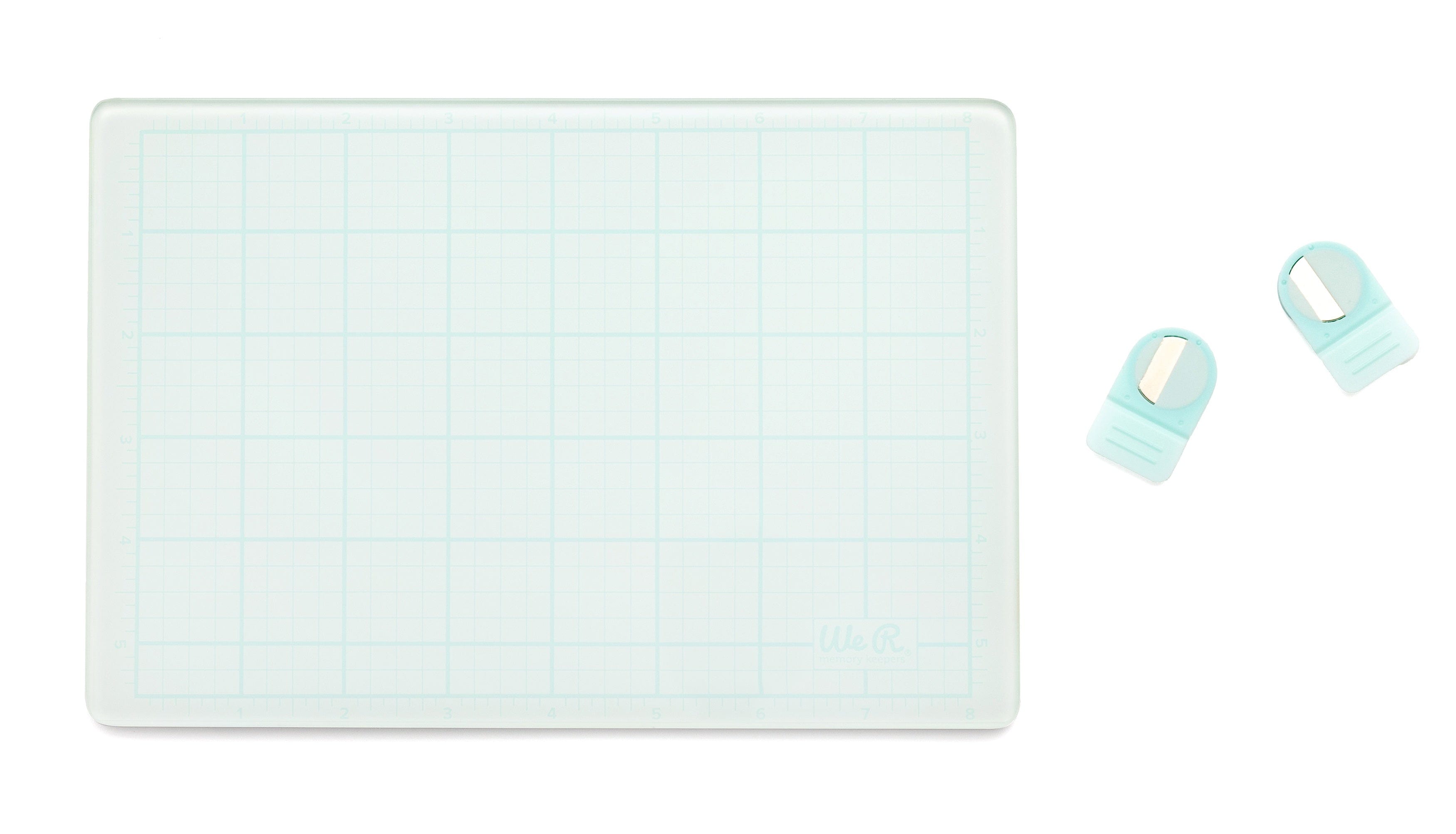 American Crafts Embossing / Tools / Accessories We R Makers Magnetic Glass Mat 9"X6" 3/Pkg