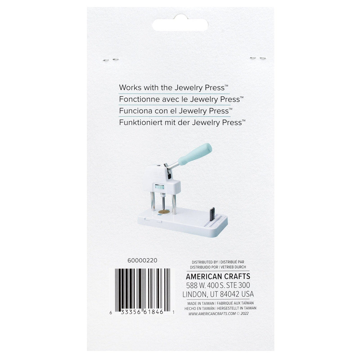 Alignment Stickers We R Makers – Jewelry Press Alignment Stickers – 25 Pack – Tonic Studios