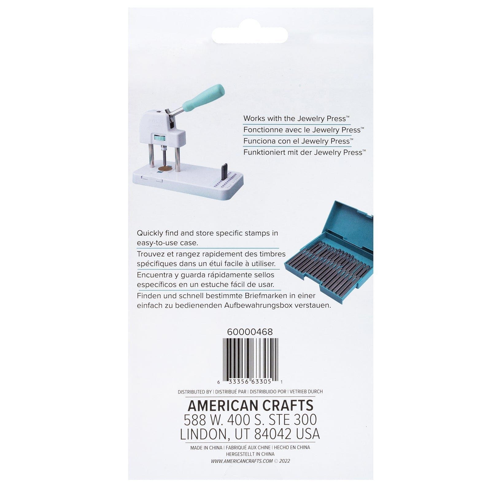 American Crafts Jewelry Beads & Components We R Makers Jewelry Press San Serif Lowercase Alphabet Stamps