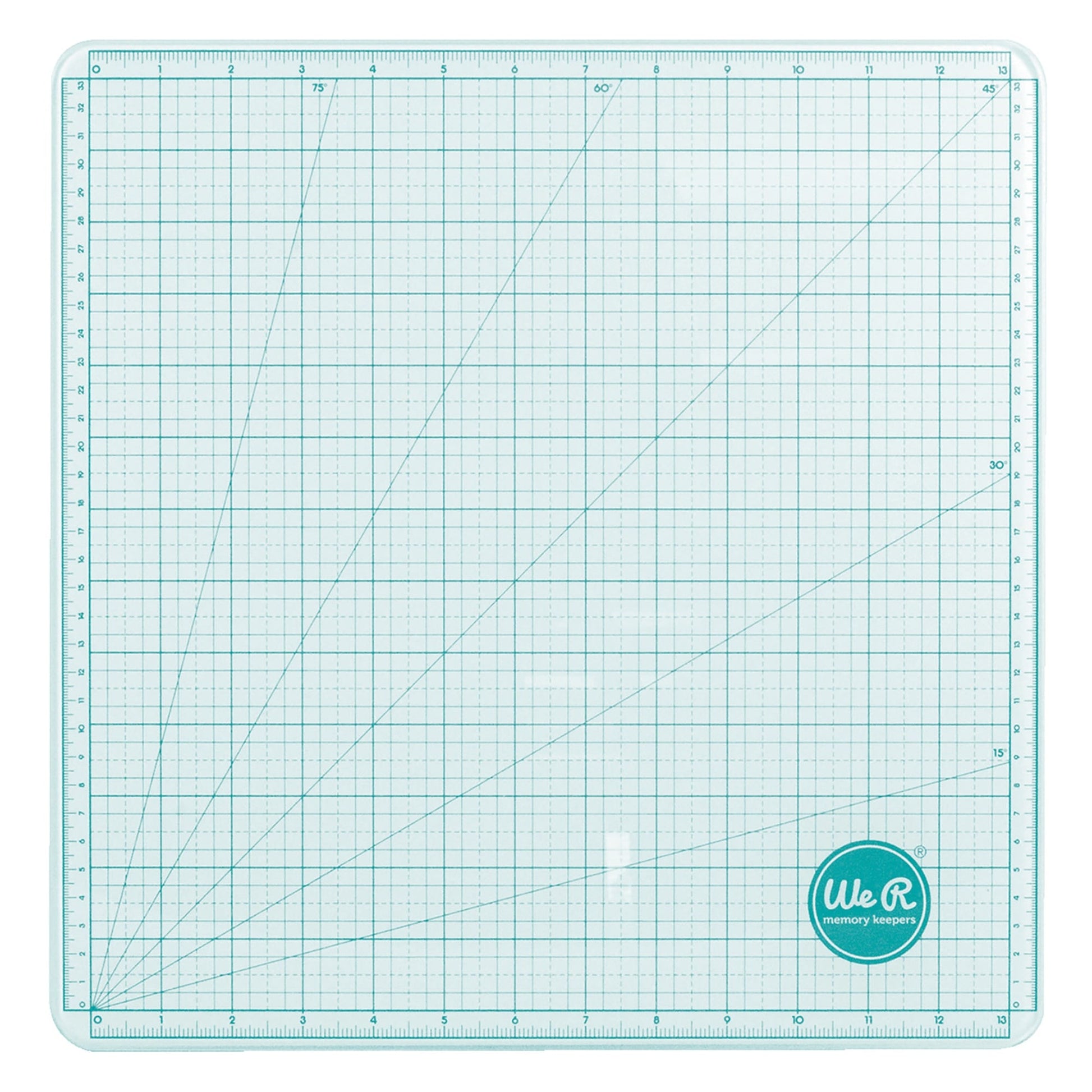 American Crafts Mats & Work Surfaces We R Makers – Glass Cutting Mat – 14" x 14"