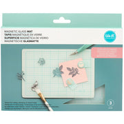 American Crafts Mats & Work Surfaces We R Makers - Precision Magnetic Glass Mat - 9" x 6"