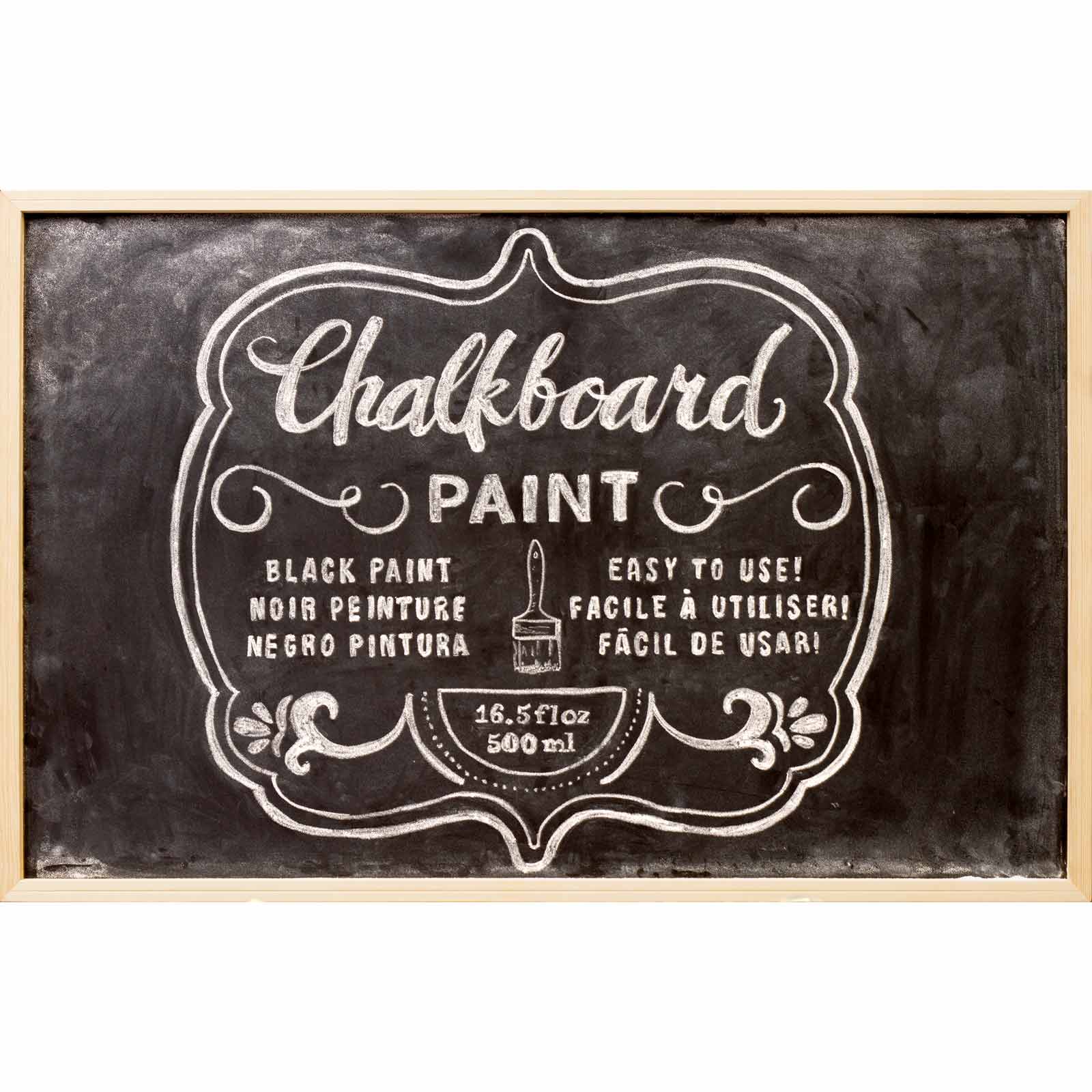 American Crafts Mixed Product Programs American Crafts 16 oz Chalkboard Black Paint