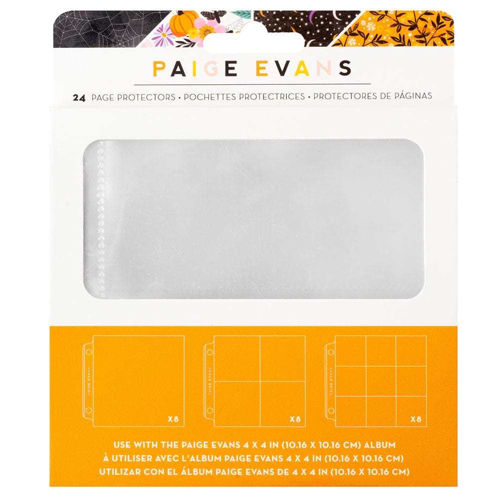 American Crafts Paige Evans - Tricks And Treats Collection - 4 x 4 Page Refills - 316068