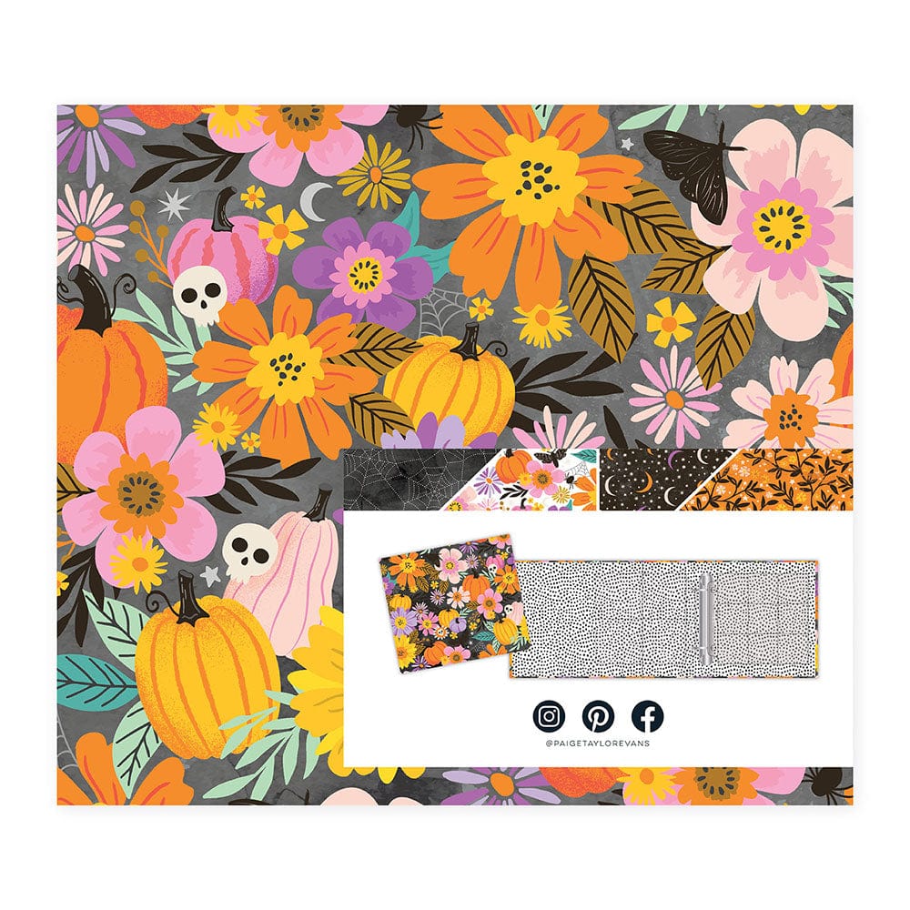 American Crafts Paige Evans Tricks & Treats Album 4"X4" - 316067