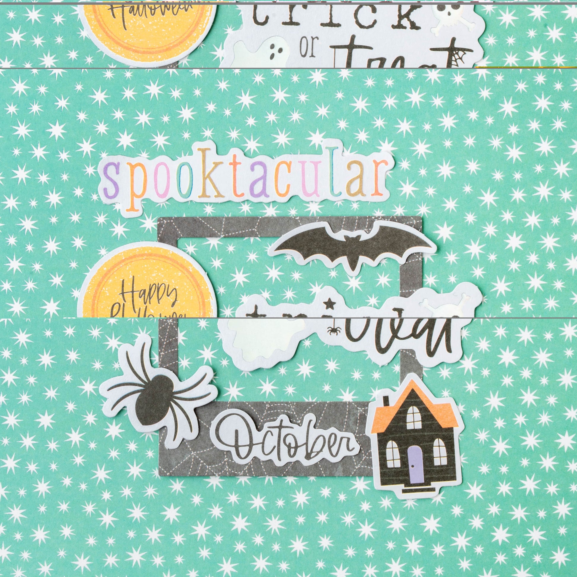 American Crafts Paige Evans Tricks & Treats Ephemera Journaling - 316062
