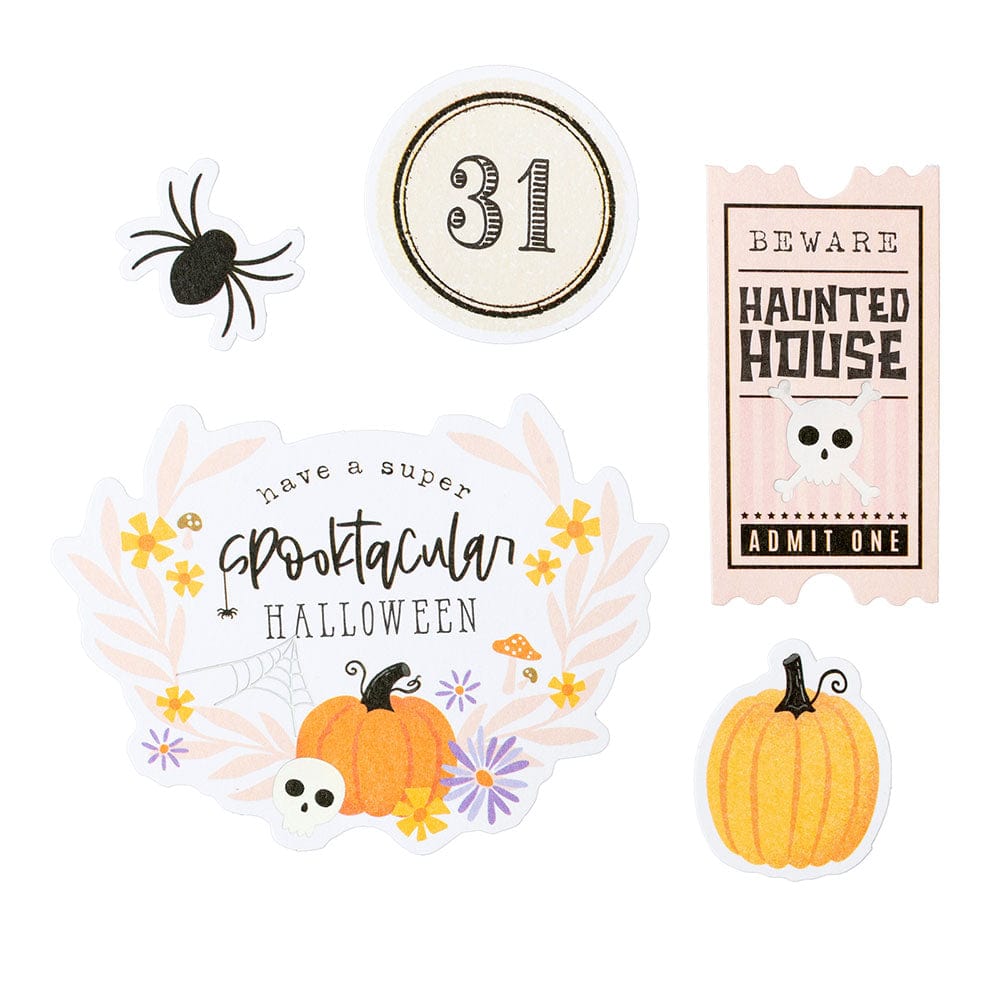 American Crafts Paige Evans Tricks & Treats Ephemera Journaling - 316062