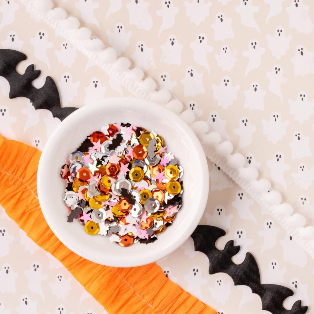 American Crafts Paige Evans Tricks & Treats Sequins And Trims - 316064
