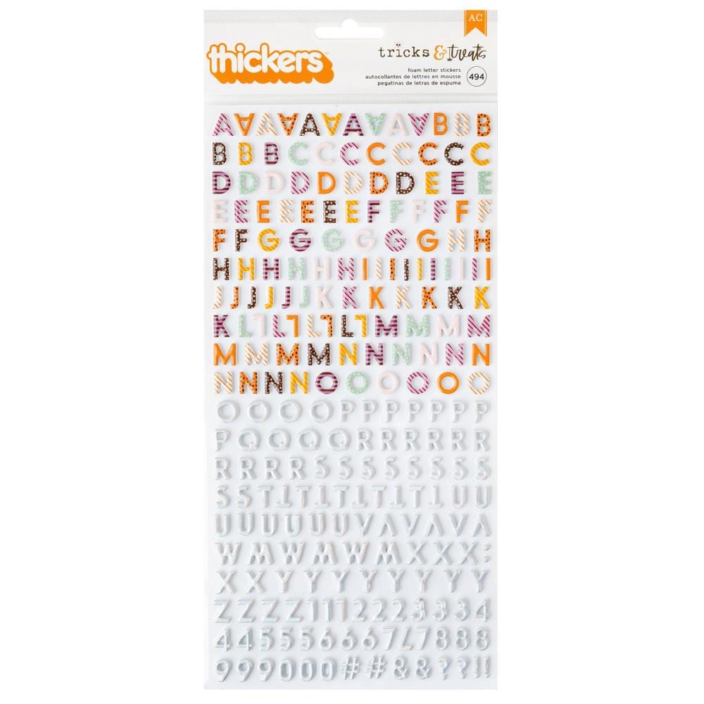 American Crafts Paige Evans Tricks & Treats Thickers - 316053