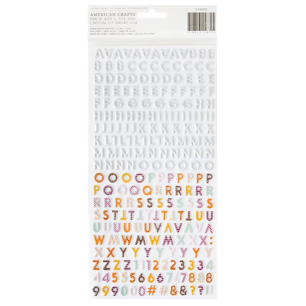 American Crafts Paige Evans Tricks & Treats Thickers - 316053