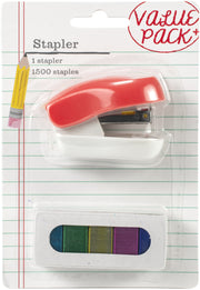 American Crafts School & Office American Crafts Mini Stapler With Multicolored Staples