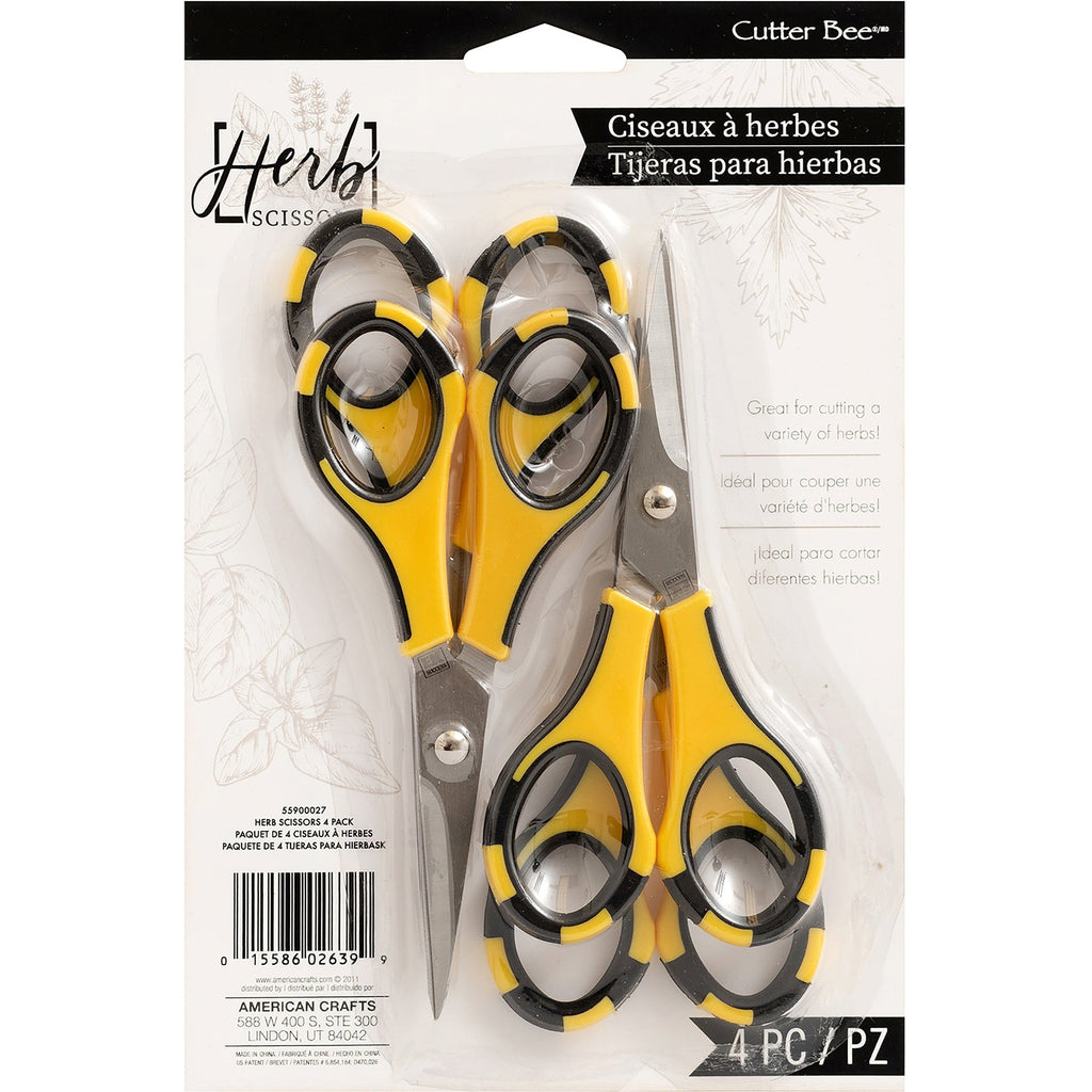 American Crafts Scoring & Cutting 4 Pack EK Tools Cutter Bee Small Precision Scissors