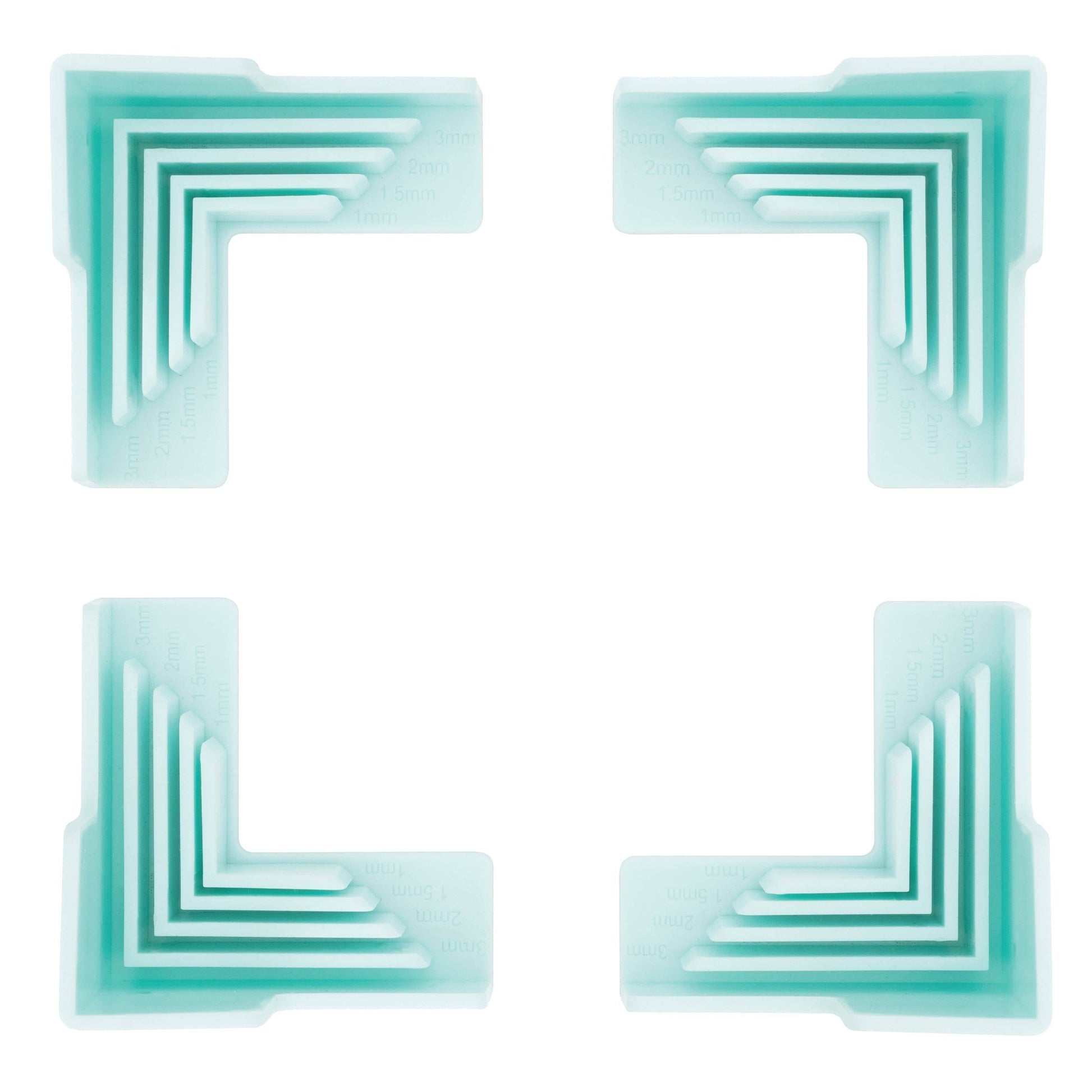 American Crafts Tools We R Makers Corner Guides-4/Pkg