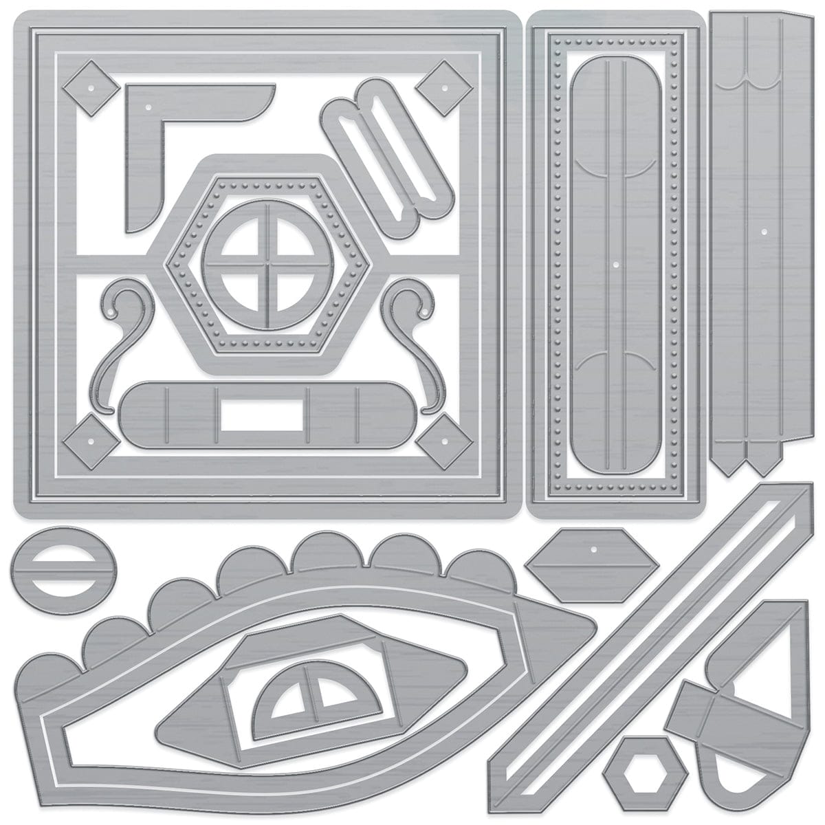 American Crafts UK Happy Hourglass Die Set