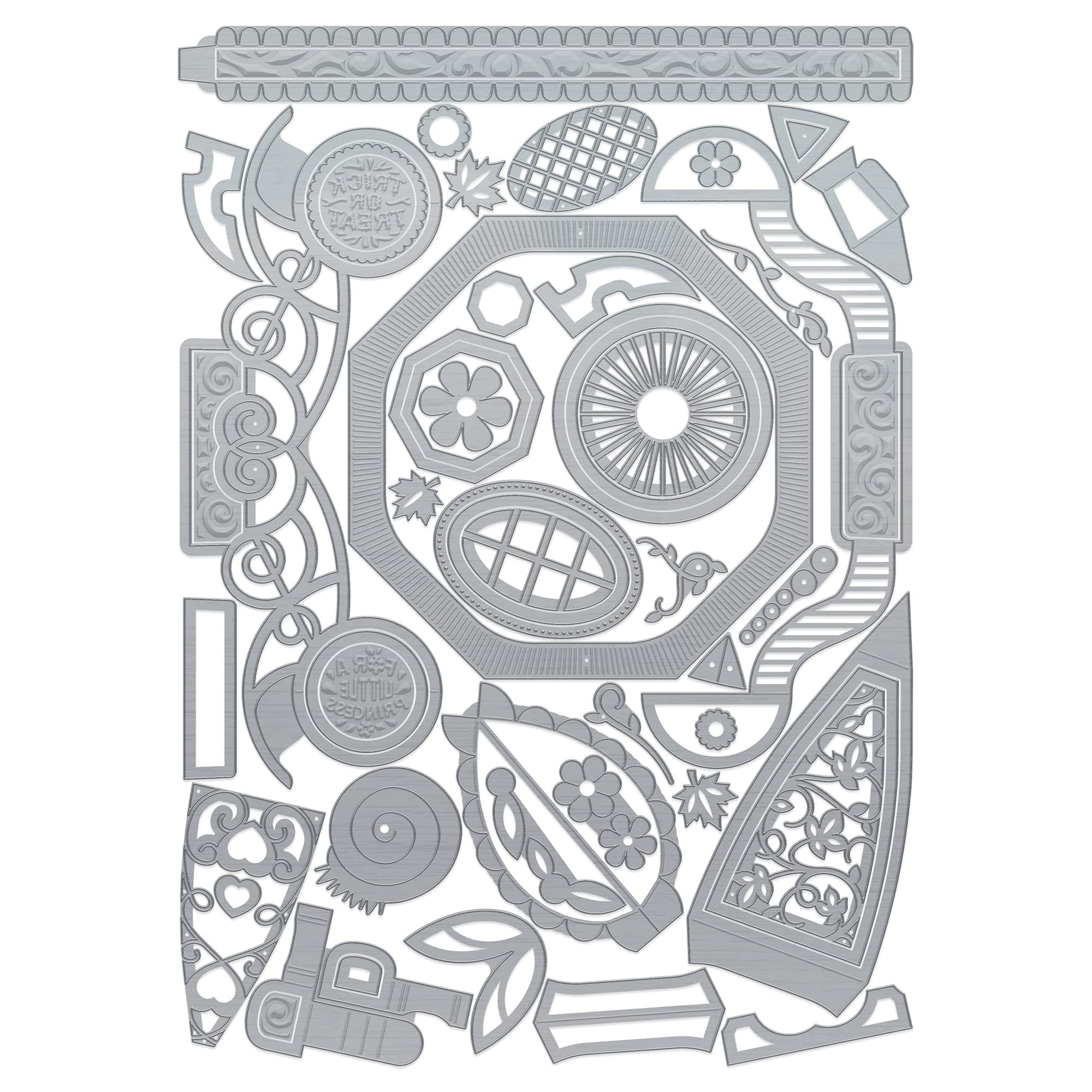 American Crafts UK Pretty Pumpkin Carriage Die Set