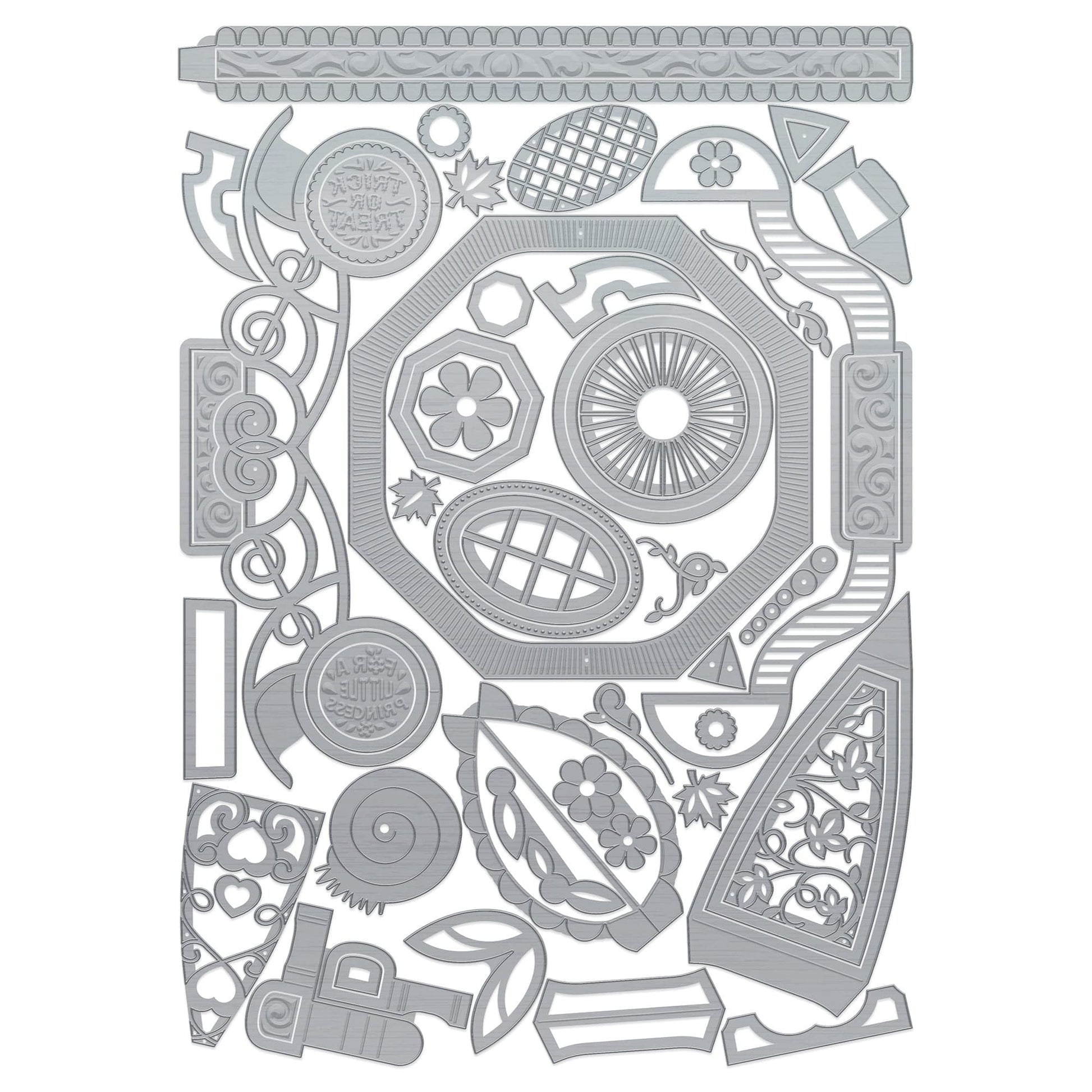 American Crafts UK Pretty Pumpkin Carriage Die Set