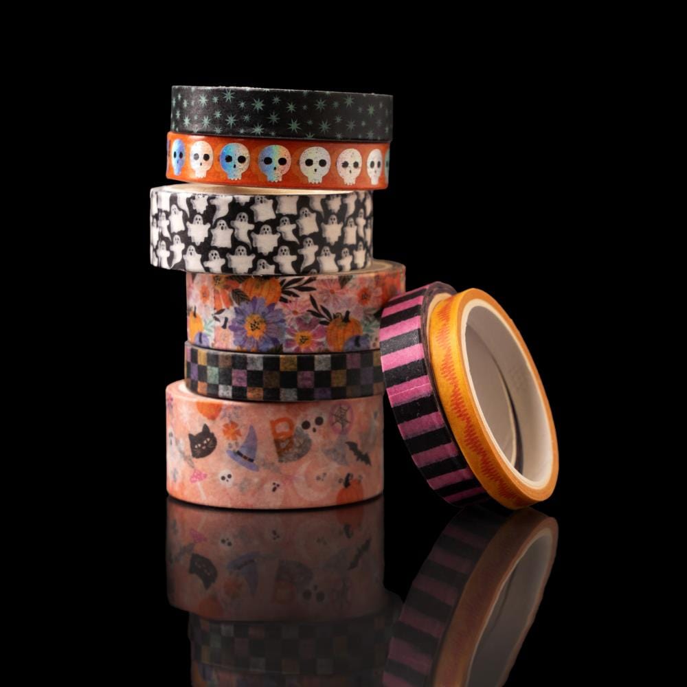 American Crafts Washi Tape Paige Evans - Tricks And Treats Collection - Washi Tape - 8 pcs - 316060