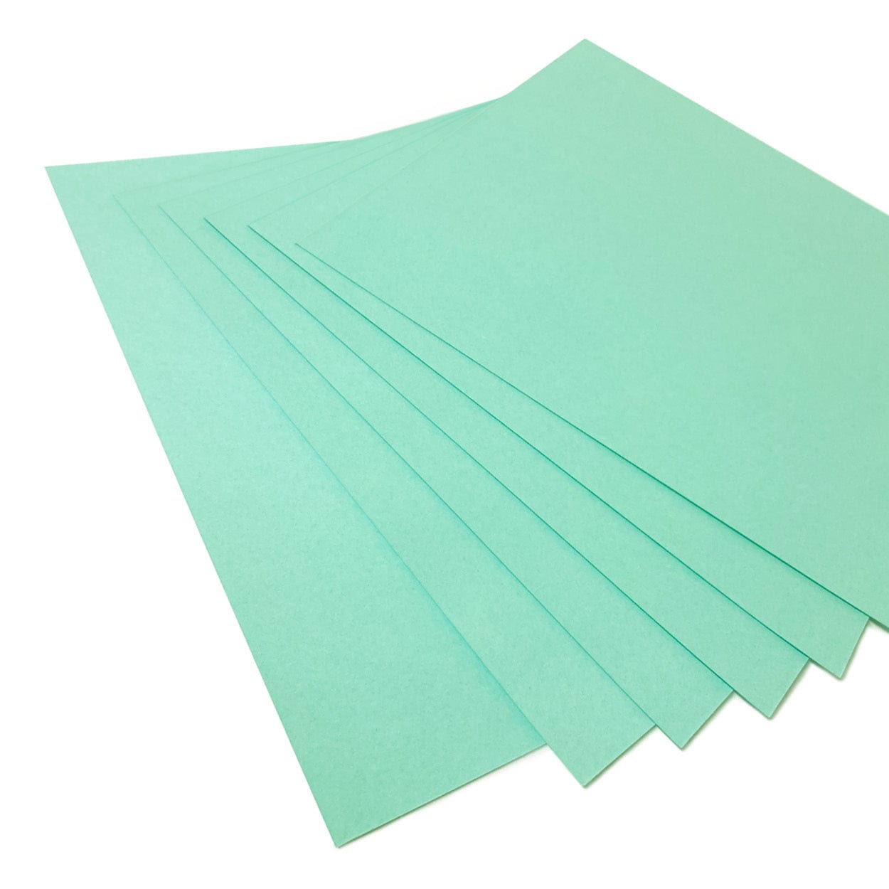 Bazzill Cardstock Bazzill Card Shoppe Heavyweight 12x12" Cardstock - 25 Sheets, Robin's Egg