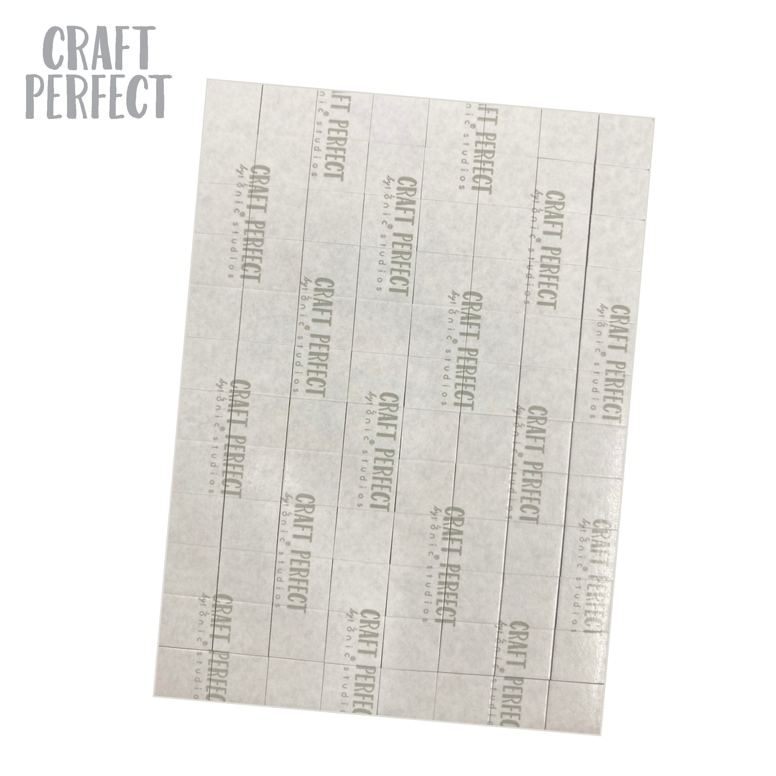 Craft Perfect Adhesives Craft Perfect - Adhesives - Dimensional Foam Pads - Black -  12mm (96 pads)  - 9754e