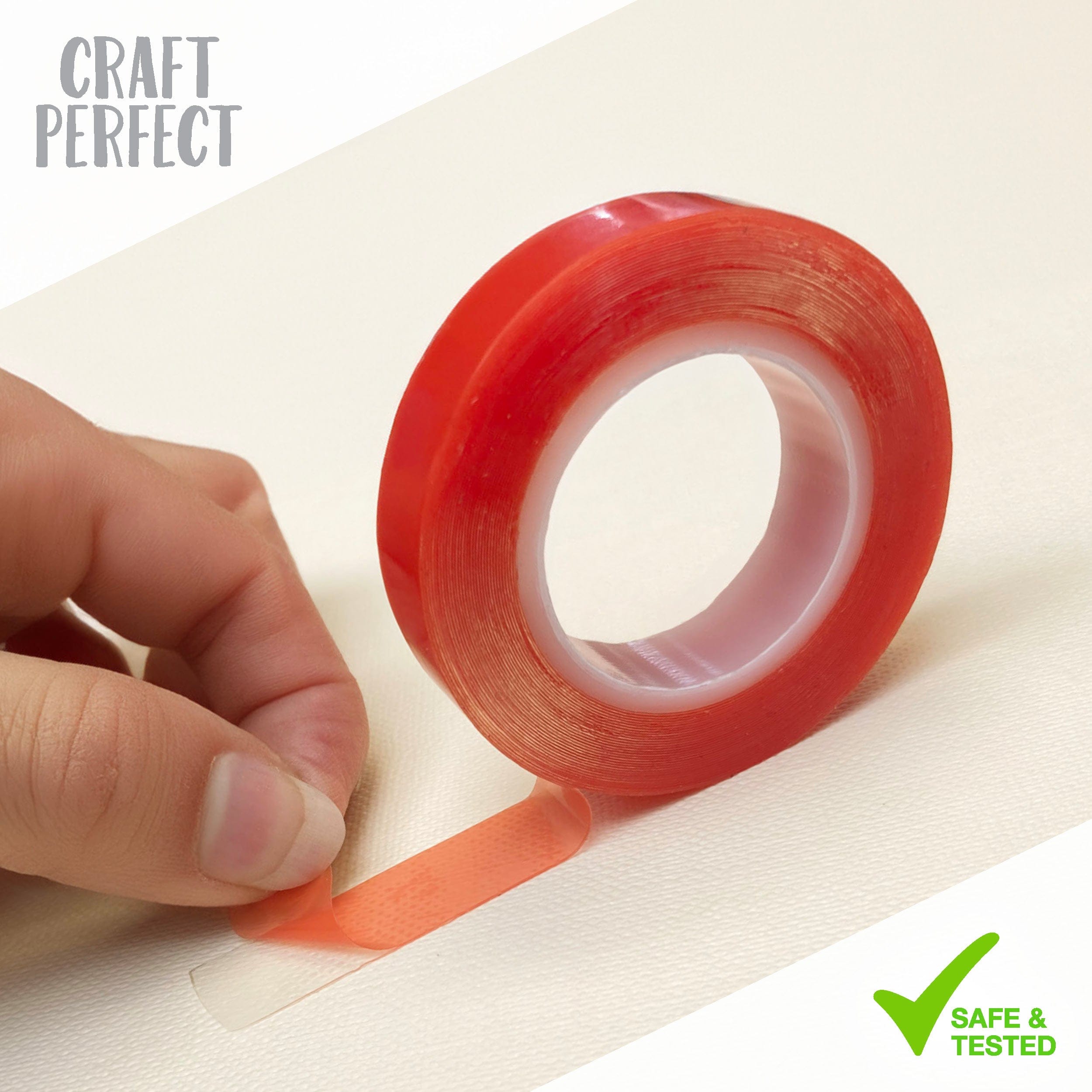Craft Perfect Adhesives Double Sided Redline Tape 6mm x 5m 973 Tonic Studios