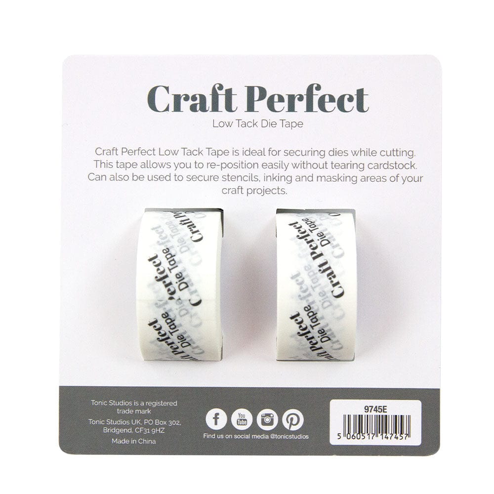 Craft Perfect Adhesives Craft Perfect - Adhesives - Low Tack Die Tape - 9745e