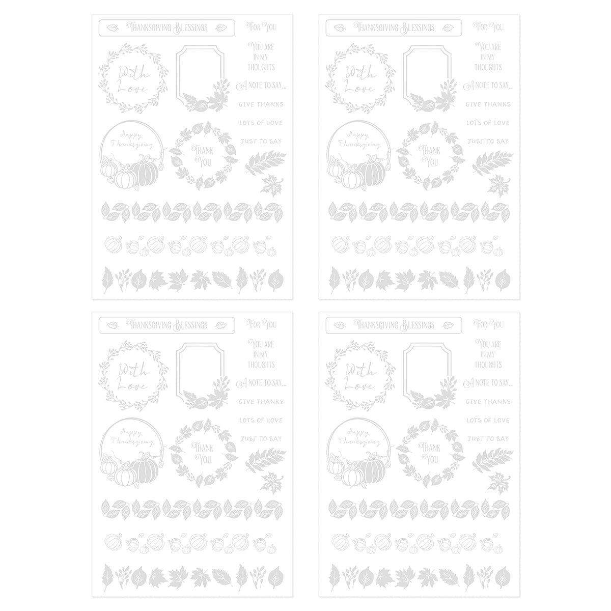 Craft Perfect Adhesives Harvest Cascade Foil Fusion Adhesive Sheets - 5553e