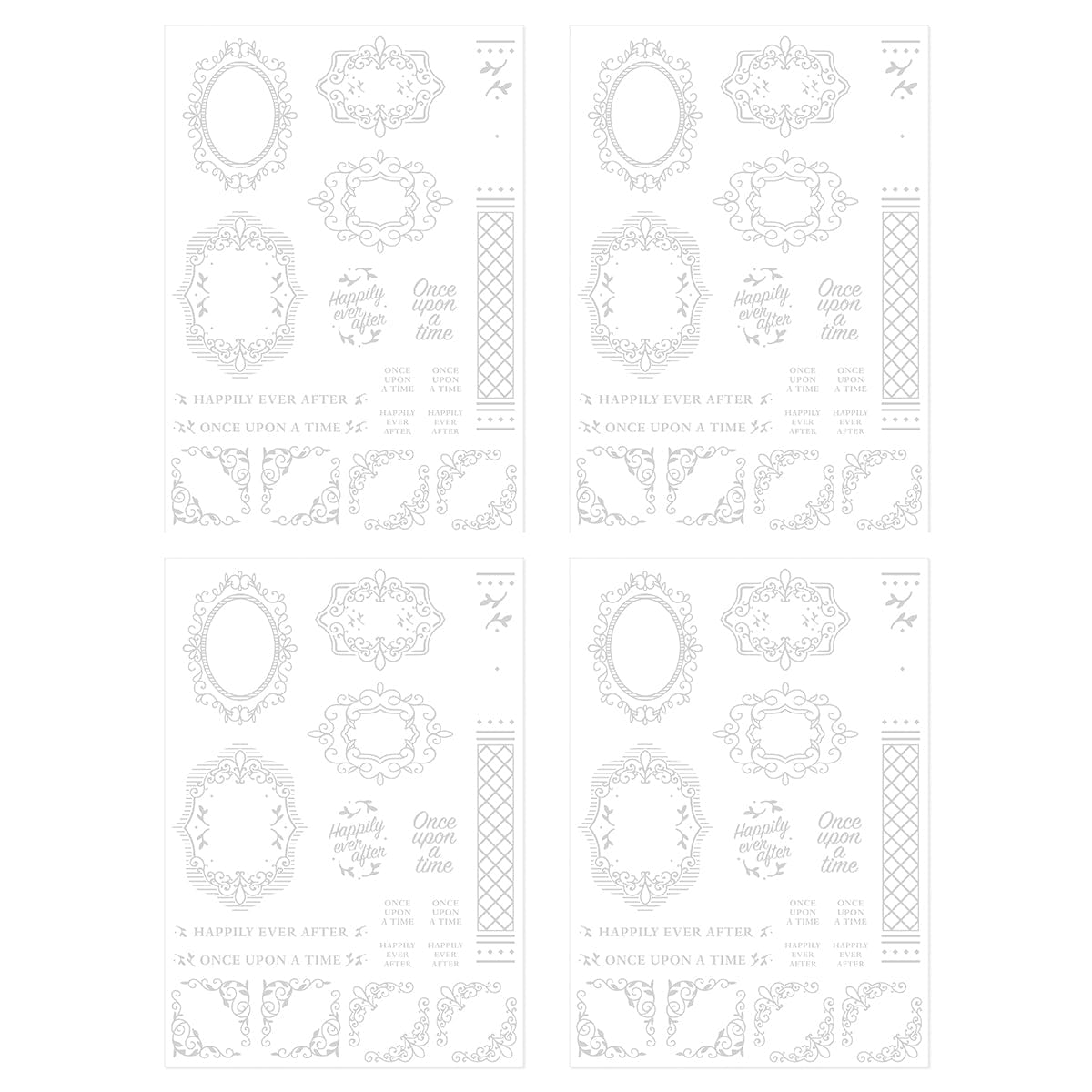 Craft Perfect Adhesives Once Upon A Time Foil Fusion Adhesive Sheets - 5643e